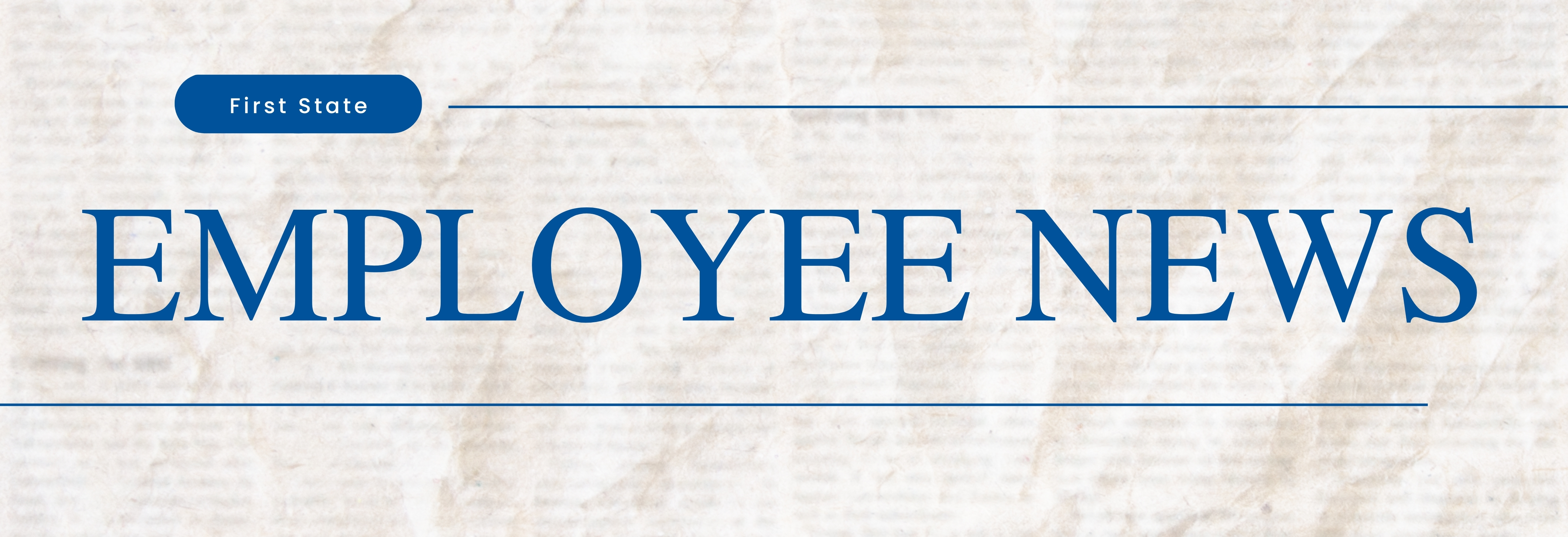 First State Employee News