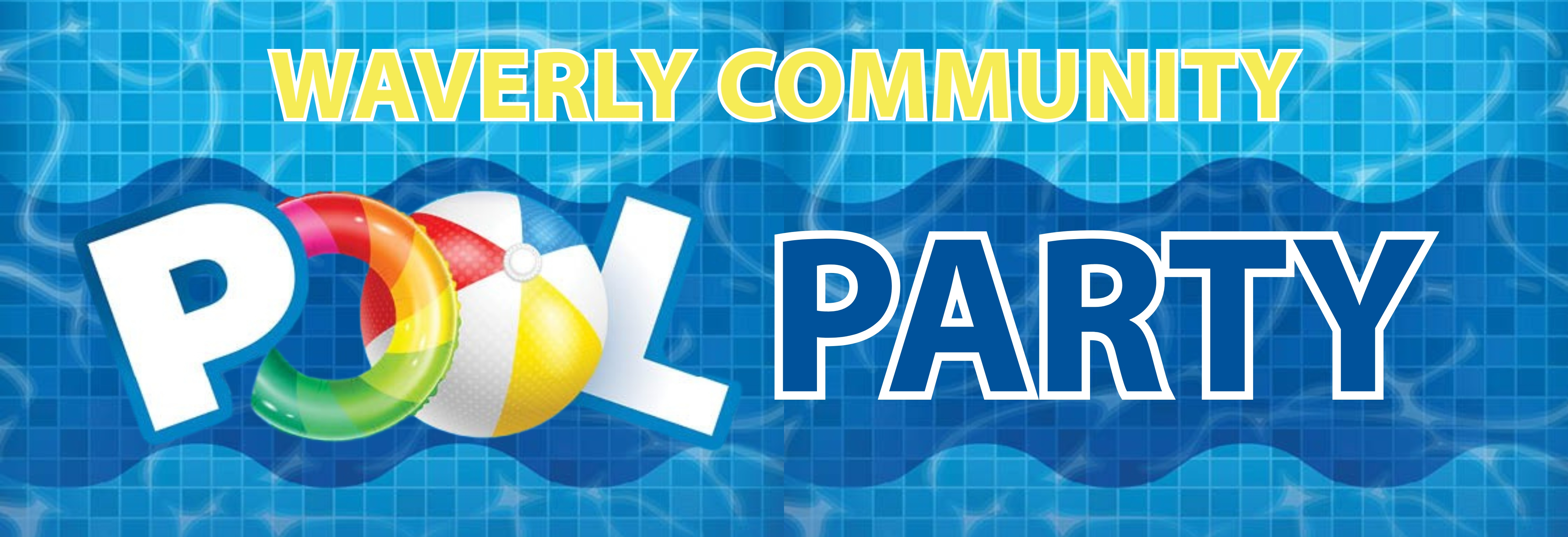 Waverly Community Pool Party