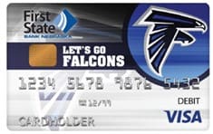 Falcons debit card
