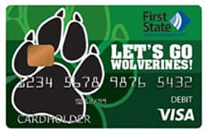 Wolverines debit card